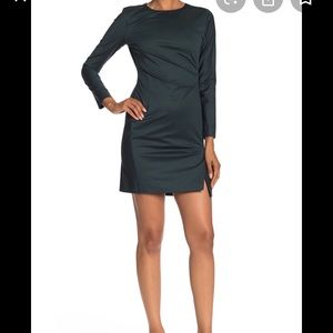 Theory long sleeves wool Blend Sheath Dress